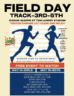 track field day Mission CISD